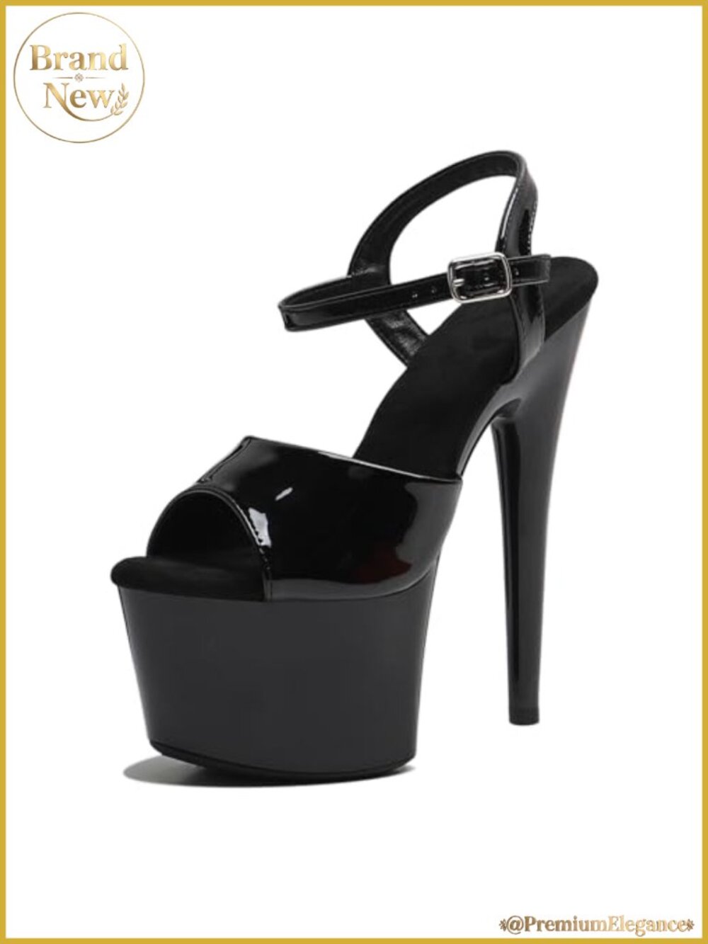 7 inch Platform Stiletto Heels Ankle Strap Dance Shoes